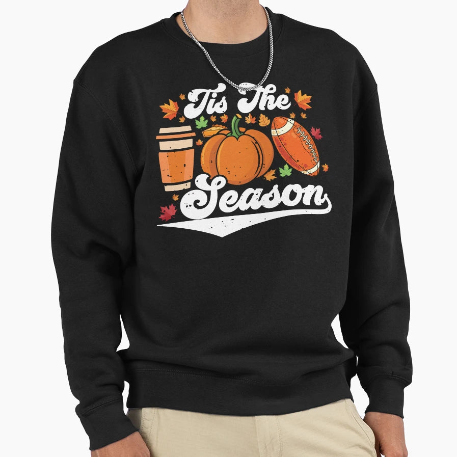 American Football Pumpkin Spice T-Shirt - Casual Everyday Wear Unisex - T-Shirt, Sweatshirt, Hoodie