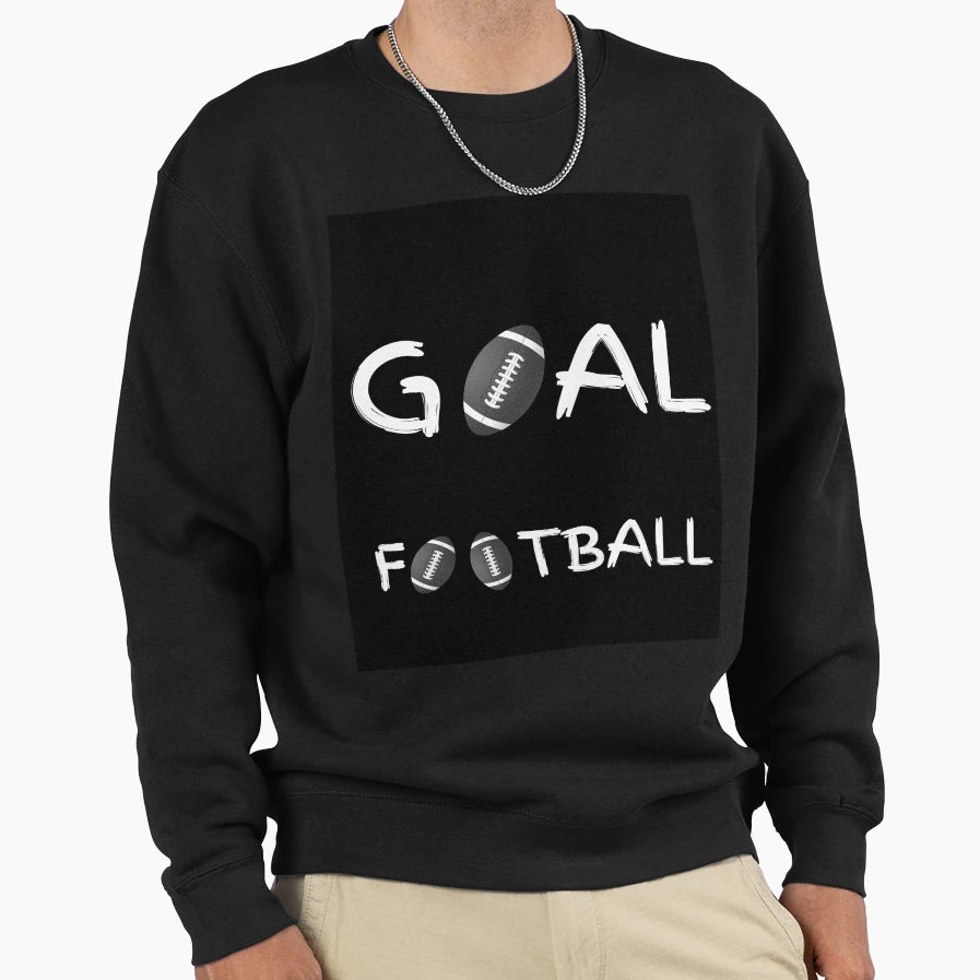 Goal Football Sweatshirt - Graphic Print for Adults - T-Shirt, Sweatshirt, Hoodie