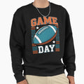 Game Day American Football Sweatshirt - Unique Graphic Men Women - T-Shirt, Sweatshirt, Hoodie