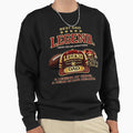 Dad Legend Red Baseball Cap Sweatshirt - Casual Everyday Wear Men Women - T-Shirt, Sweatshirt, Hoodie