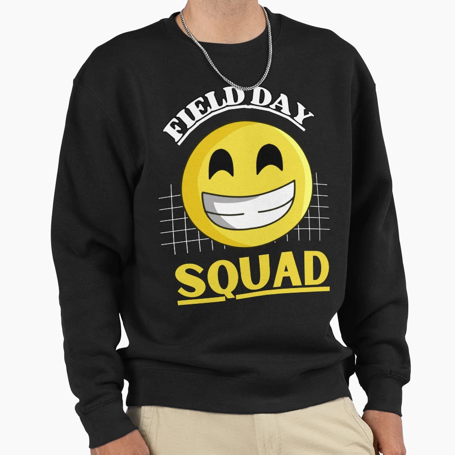 Field Day Squad Field Day Let Games Sweatshirt - Graphic Print Unisex - T-Shirt, Sweatshirt, Hoodie