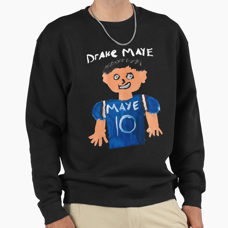 Drake Maye Meme Sweatshirt - Trendy Graphic Unisex - T-Shirt, Sweatshirt, Hoodie