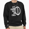 Fall Season Game Day American Sweatshirt - Custom Art Print Men Women - T-Shirt, Sweatshirt, Hoodie