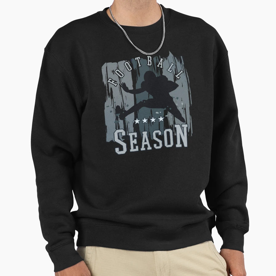 American Football Season Sweatshirt - Trendy Graphic Men Women - T-Shirt, Sweatshirt, Hoodie