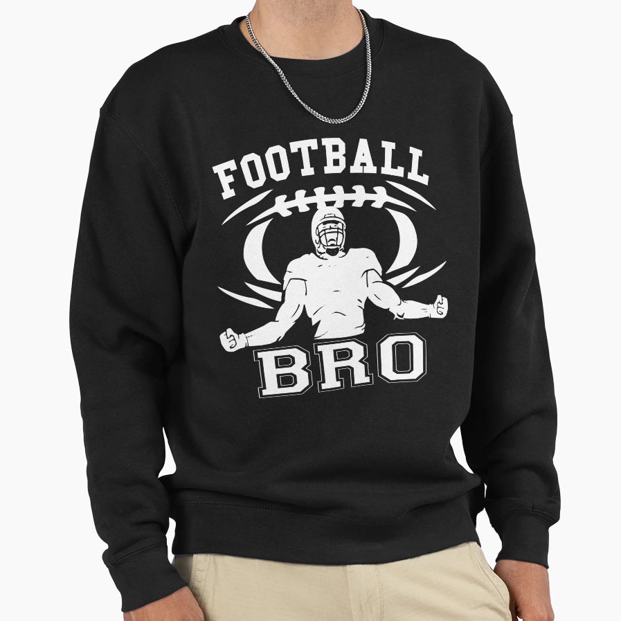 Football Brother Sweatshirt - Aesthetic Graphic Men Women - T-Shirt, Sweatshirt, Hoodie