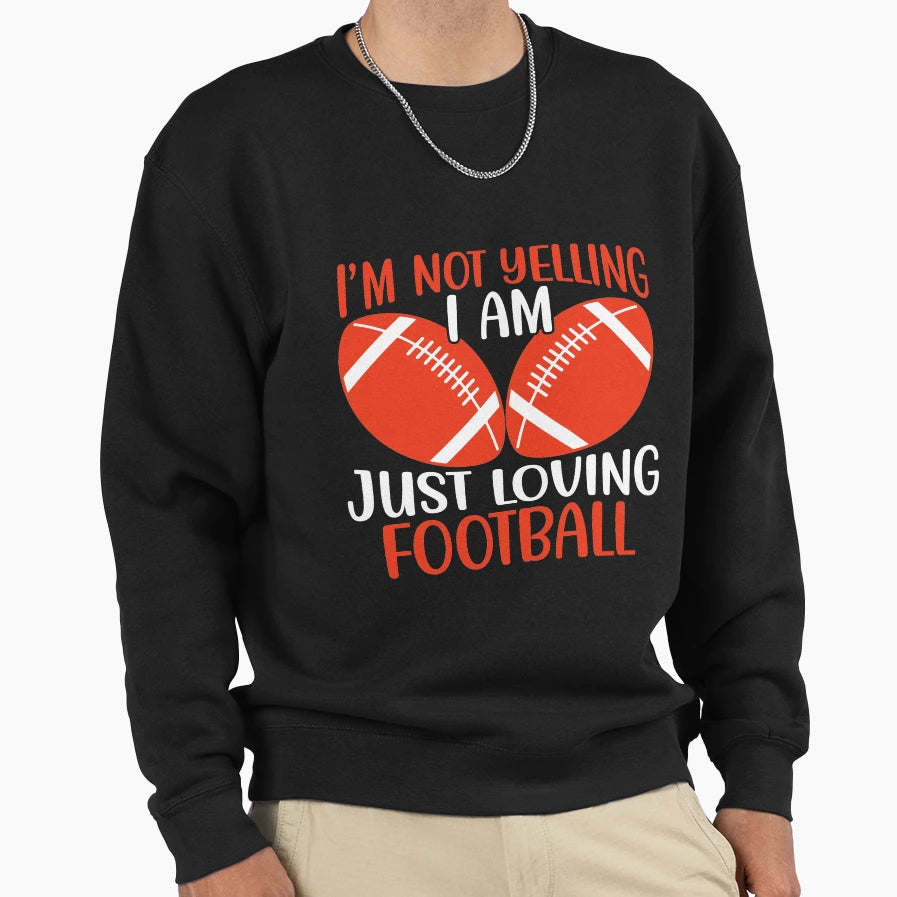 Football Lover American Football Sweatshirt - Unique Graphic Men Women - T-Shirt, Sweatshirt, Hoodie
