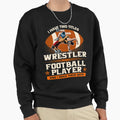 Wrestler Football Player Wrestling T-Shirt - Minimalist Print for Adults - T-Shirt, Sweatshirt, Hoodie