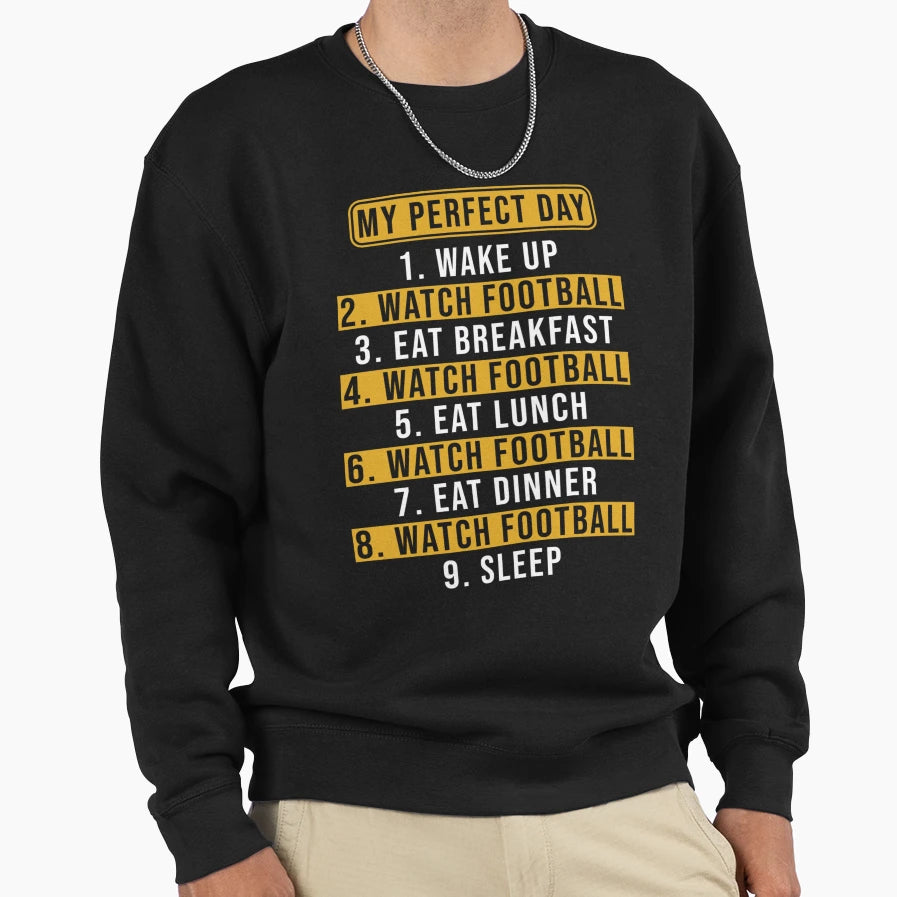 Football Fan American Football Day Sweatshirt - Casual Everyday Wear Unisex - T-Shirt, Sweatshirt, Hoodie