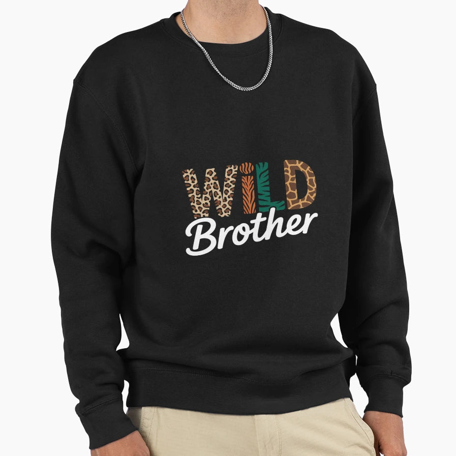 Wild Brother Zoo Born Two Be Sweatshirt - Casual Everyday Wear for Adults - T-Shirt, Sweatshirt, Hoodie