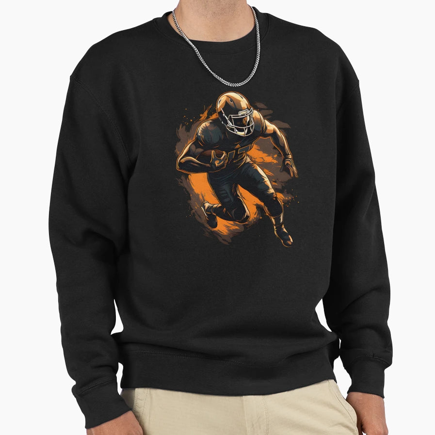 American Football Color Painting No 3 T-Shirt - Fun Novelty Design Unisex - T-Shirt, Sweatshirt, Hoodie