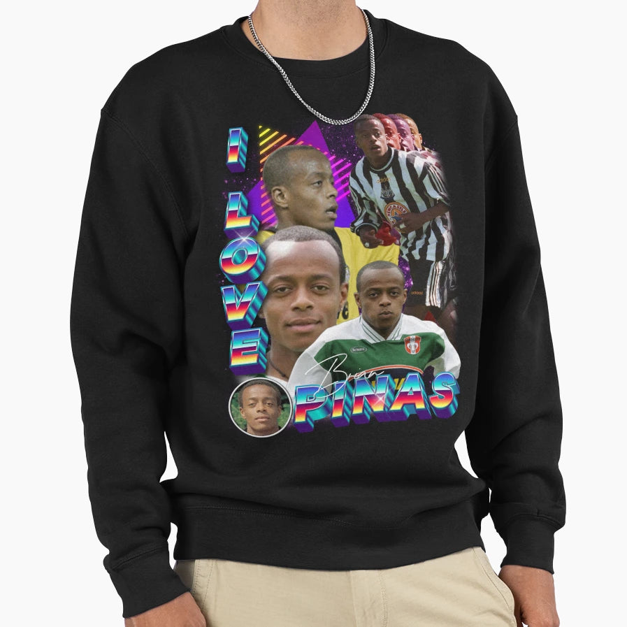 I Love Pinas Football Bootleg Sweatshirt - Unique Graphic Men Women - T-Shirt, Sweatshirt, Hoodie