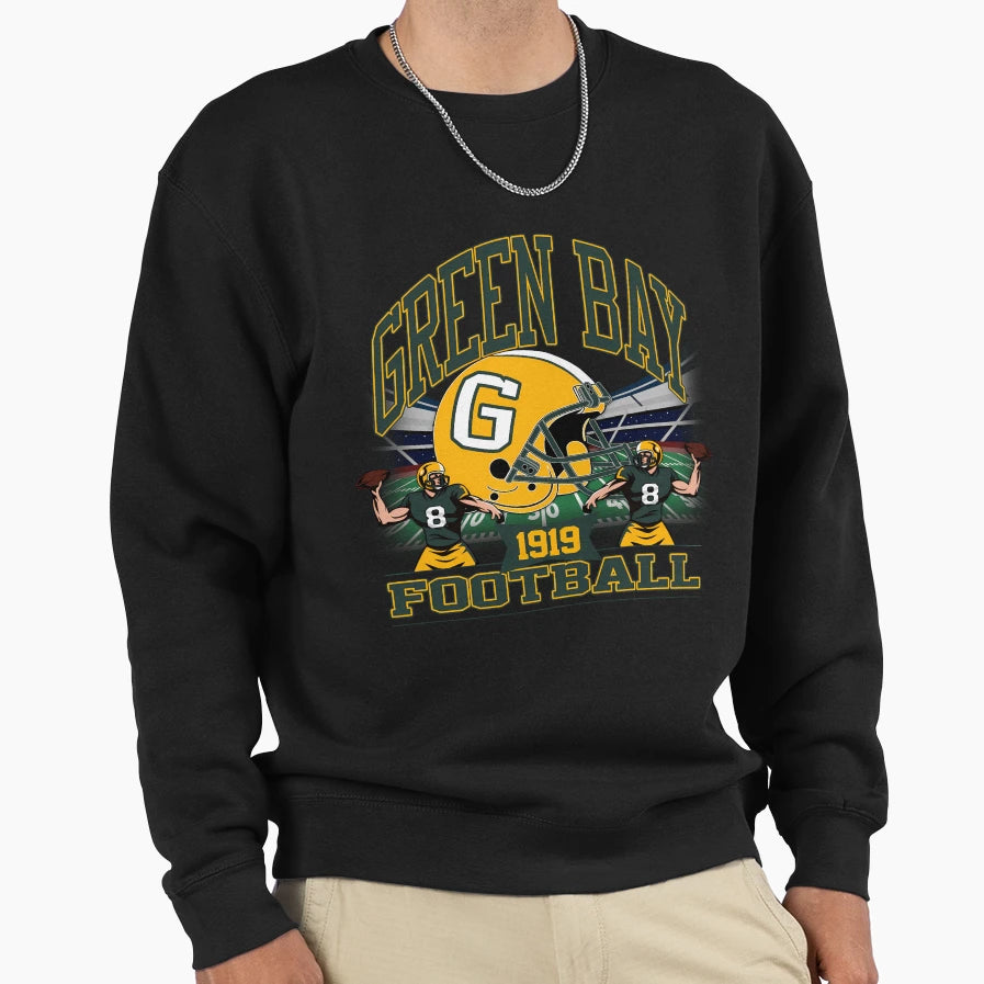 Green Bay Football Gridiron Legacy Sweatshirt - Novelty Apparel Men Women - T-Shirt, Sweatshirt, Hoodie