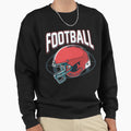 College Team American Football Sweatshirt - Casual Everyday Wear Men Women - T-Shirt, Sweatshirt, Hoodie