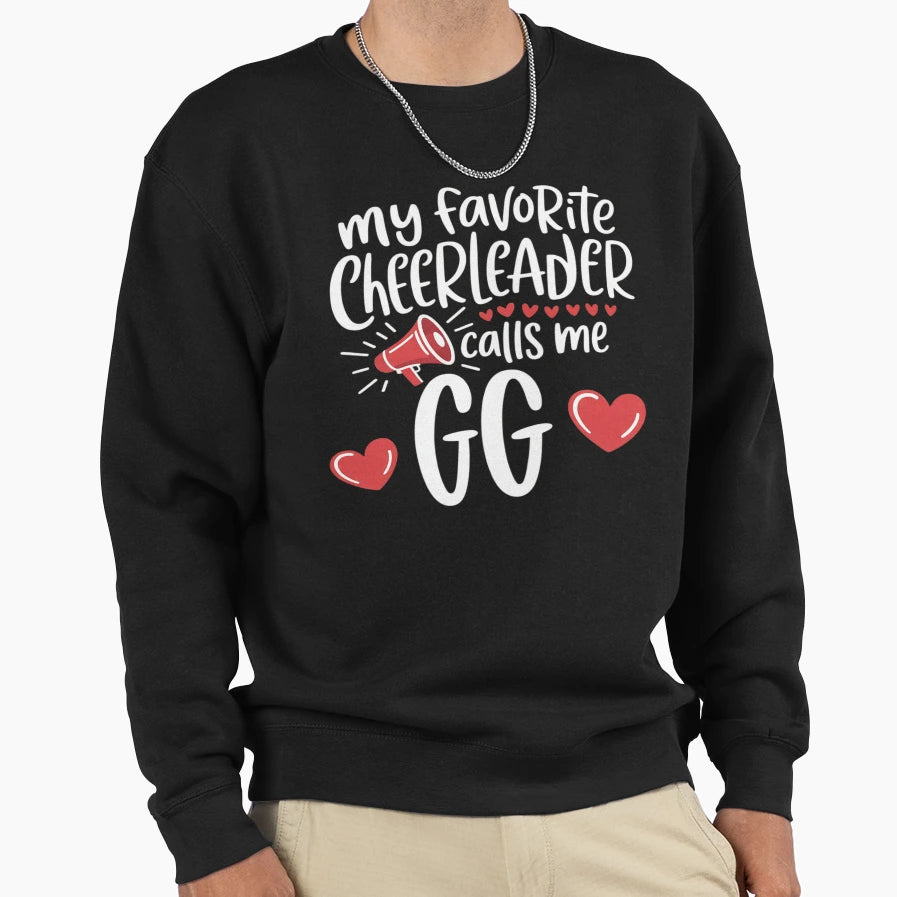 My Favorite Cheerleader Calls Me Sweatshirt - Streetwear Style for Adults - T-Shirt, Sweatshirt, Hoodie