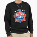 My Second Love Is Football College Sweatshirt - Custom Art Print for Adults - T-Shirt, Sweatshirt, Hoodie