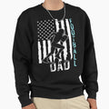 Football Dad Gifts Sweatshirt - Casual Everyday Wear for Adults - T-Shirt, Sweatshirt, Hoodie