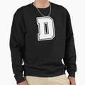 D Letter Sweatshirt - Novelty Apparel Men Women - T-Shirt, Sweatshirt, Hoodie