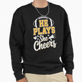 Football And Cheer Mom Sweatshirt - Custom Art Print for Adults - T-Shirt, Sweatshirt, Hoodie