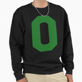 Alphabet Green O Sports Letter O Sweatshirt - Custom Art Print Unisex - T-Shirt, Sweatshirt, Hoodie