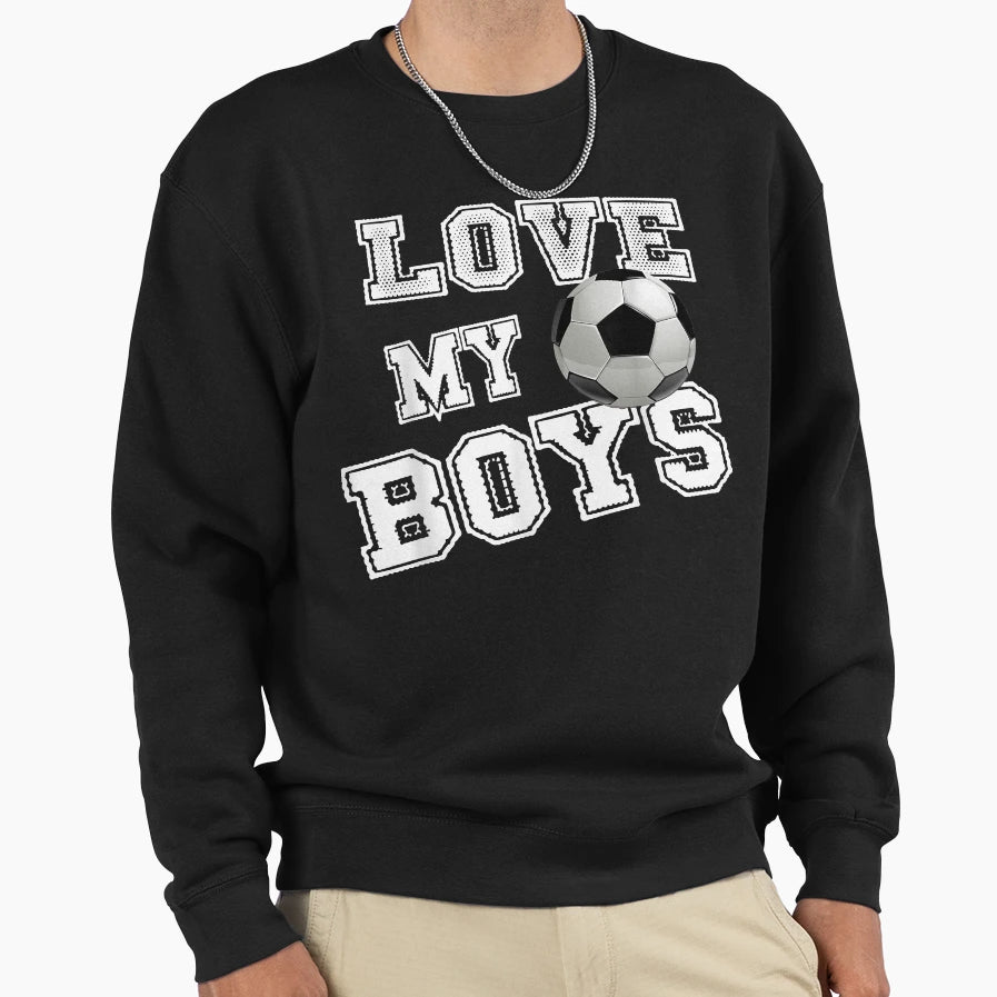I Love My Soccer Shirts Mom Soccer T-Shirt - Aesthetic Graphic for Adults - T-Shirt, Sweatshirt, Hoodie