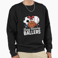 Busy Raising Ballers Baseball Sweatshirt - Novelty Apparel for Adults - T-Shirt, Sweatshirt, Hoodie