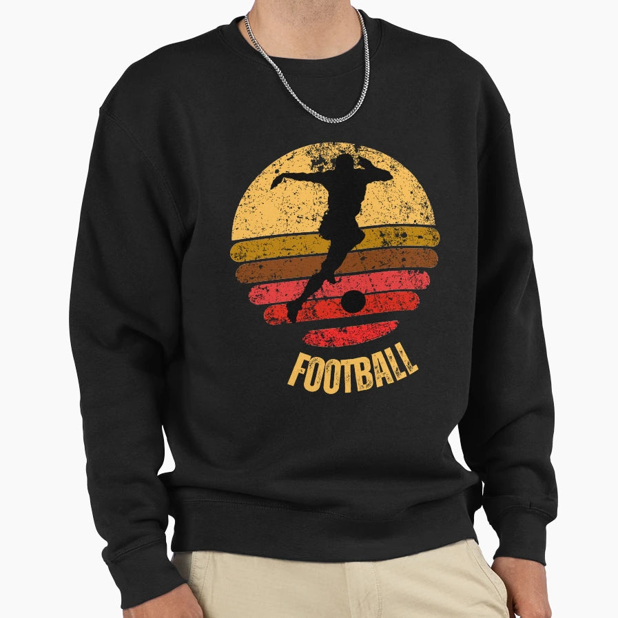 Football Sweatshirt - Graphic Print Men Women - T-Shirt, Sweatshirt, Hoodie