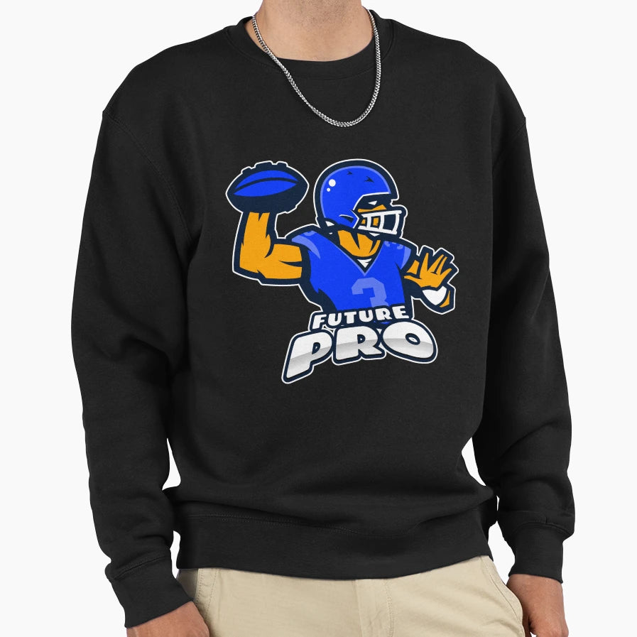 Future Pro Football Player 1 Sweatshirt - Streetwear Style for Adults - T-Shirt, Sweatshirt, Hoodie