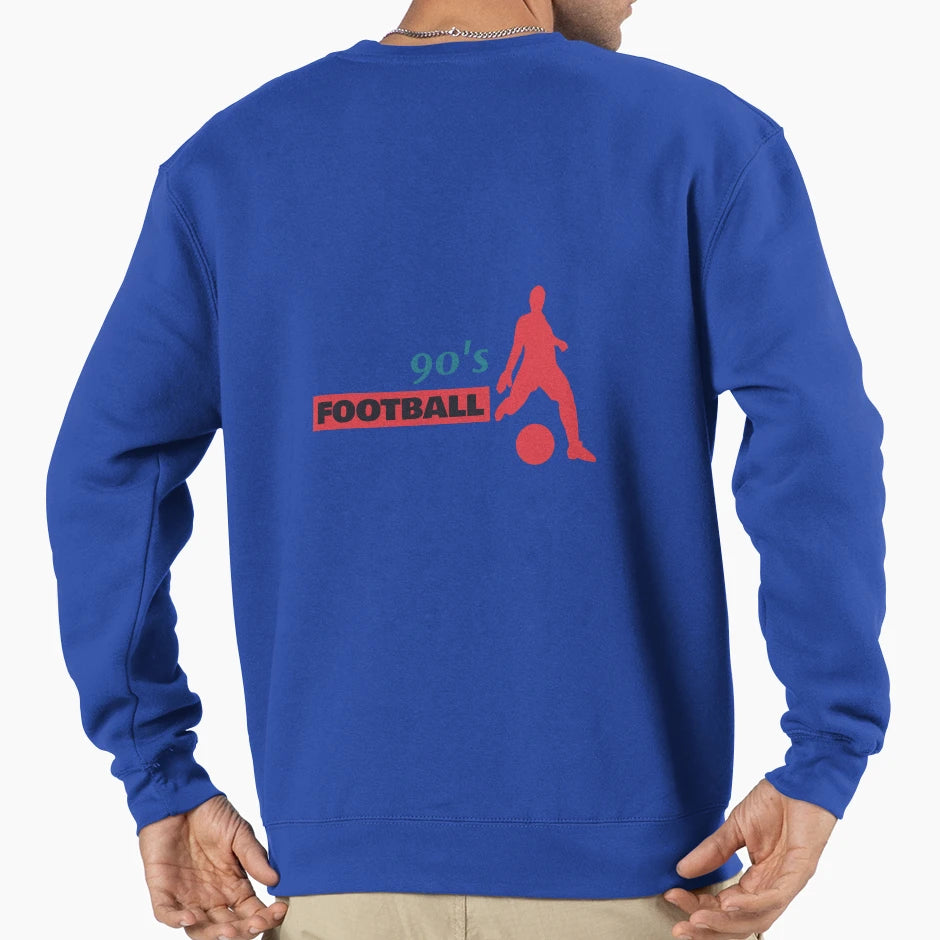 90S Football 2 Sweatshirt - Novelty Apparel Men Women - T-Shirt, Sweatshirt, Hoodie
