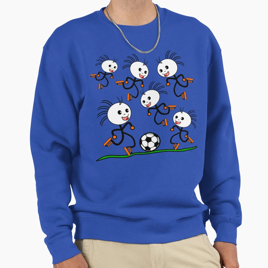 Childrens Soccer Team Sweatshirt - Custom Art Print Unisex - T-Shirt, Sweatshirt, Hoodie