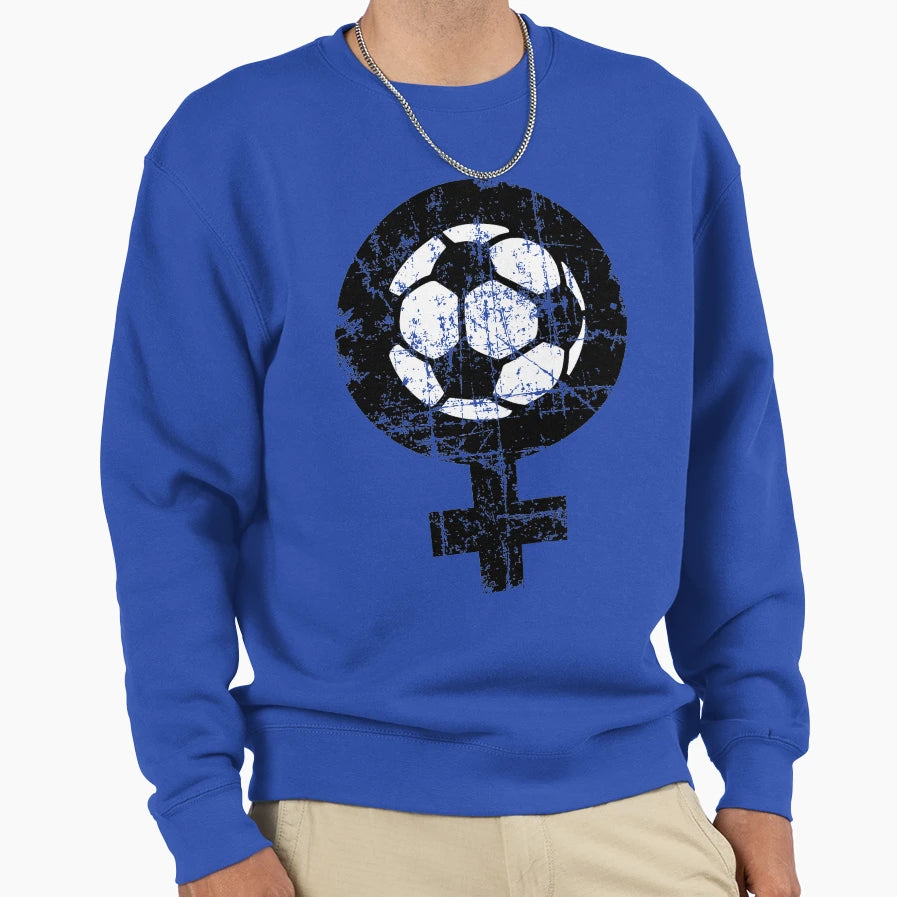 Frauenfu Ball Zweifarbig Sweatshirt - Fun Novelty Design Men Women - T-Shirt, Sweatshirt, Hoodie