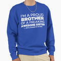 Awesome Sister Sweatshirt - Graphic Print Men Women - T-Shirt, Sweatshirt, Hoodie