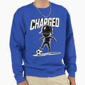 Charged Streetwear Doll Vector Sweatshirt - Minimalist Print Men Women - T-Shirt, Sweatshirt, Hoodie