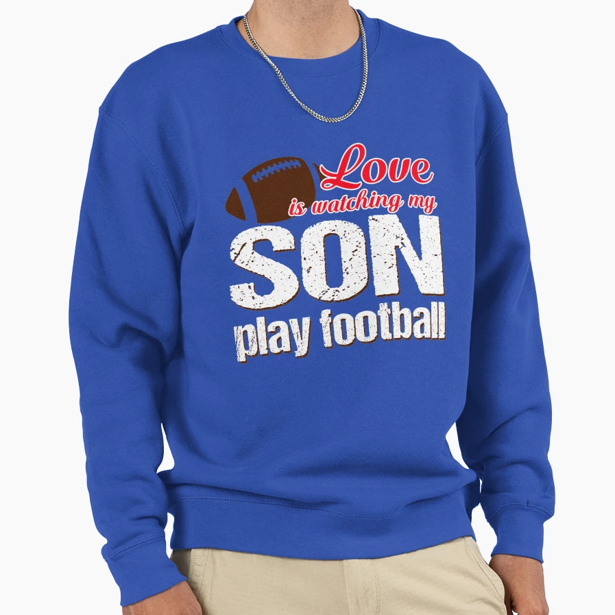 Son Play Football T-Shirt - Fun Novelty Design for Adults - T-Shirt, Sweatshirt, Hoodie