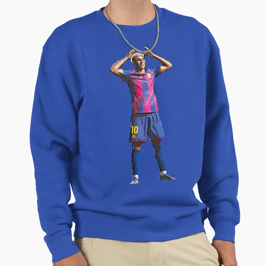 Lamine Yamal Sweatshirt - Aesthetic Graphic Men Women - T-Shirt, Sweatshirt, Hoodie