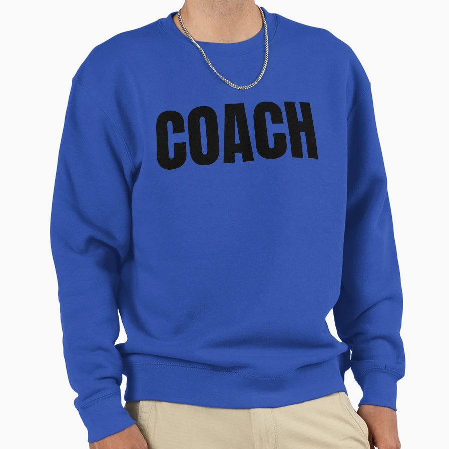 Coach Training Sports Coaching Sweatshirt - Streetwear Style for Adults - T-Shirt, Sweatshirt, Hoodie