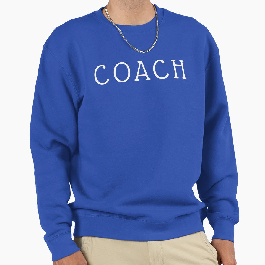 Coach Sweatshirt - Trendy Graphic for Adults - T-Shirt, Sweatshirt, Hoodie