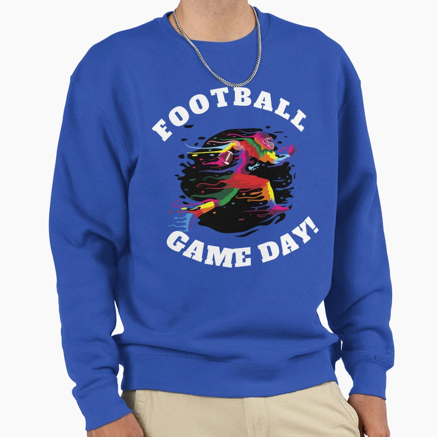 American Football Ready Game Day Sweatshirt - Streetwear Style for Adults - T-Shirt, Sweatshirt, Hoodie