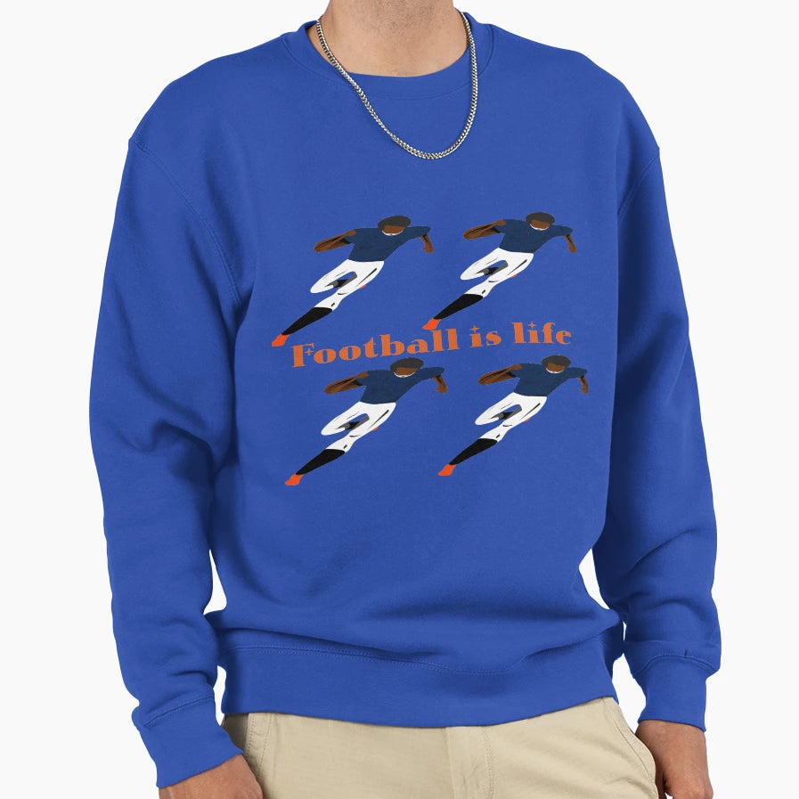 Profession Football Players Sweatshirt - Trendy Graphic Men Women - T-Shirt, Sweatshirt, Hoodie