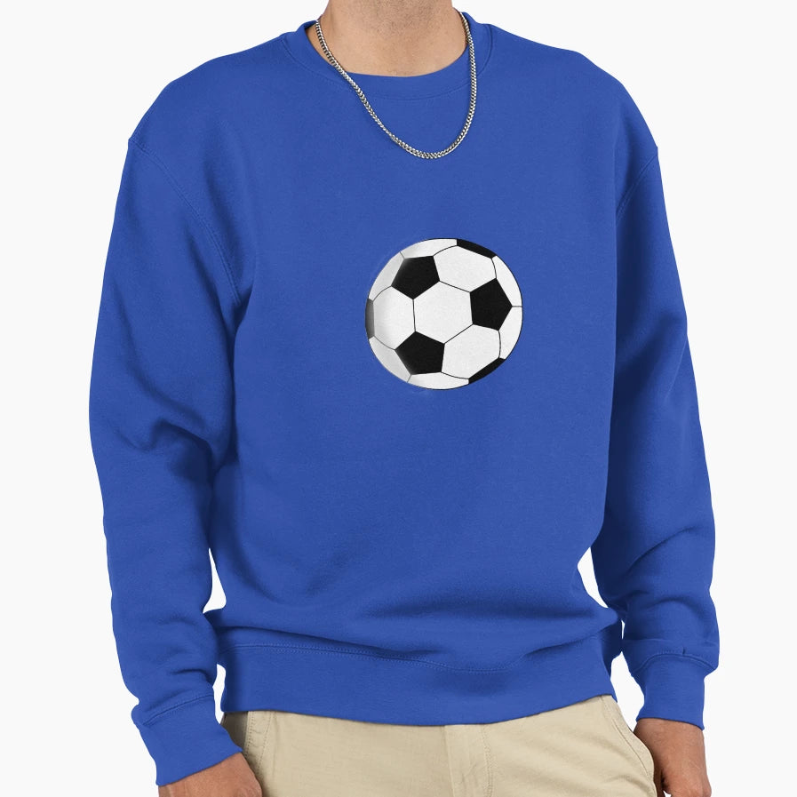 Football Sweatshirt - Minimalist Print for Adults - T-Shirt, Sweatshirt, Hoodie