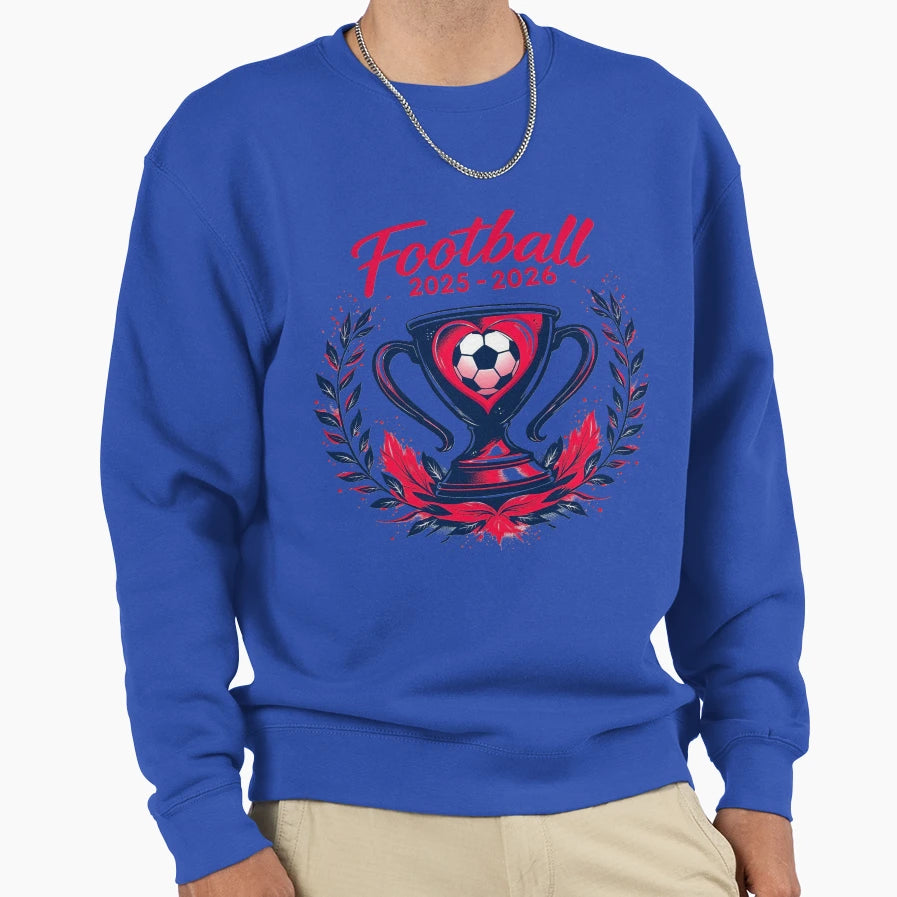 Football Season 2025 2026 Trophy Game Sweatshirt - Trendy Graphic Unisex - T-Shirt, Sweatshirt, Hoodie