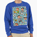 Football Sweatshirt - Graphic Print Men Women - T-Shirt, Sweatshirt, Hoodie