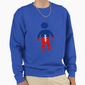 American Football Player Icon Sweatshirt - Aesthetic Graphic Unisex - T-Shirt, Sweatshirt, Hoodie