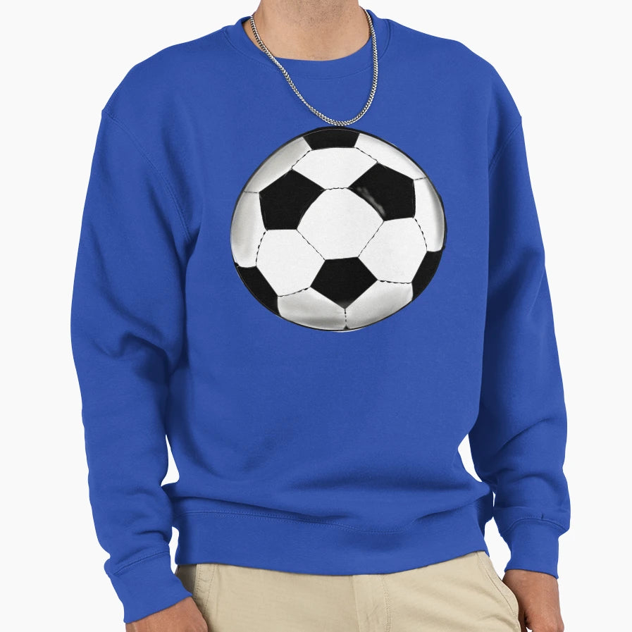 Football Soccer Ball Sweatshirt - Streetwear Style Men Women - T-Shirt, Sweatshirt, Hoodie