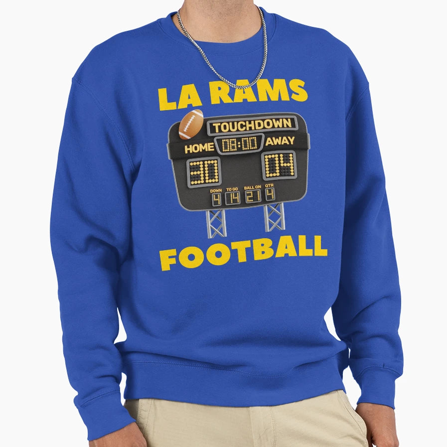 Whose House Rams House Los Sweatshirt - Casual Everyday Wear Unisex - T-Shirt, Sweatshirt, Hoodie