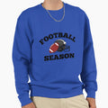 Football Season Sweatshirt - Graphic Print Unisex - T-Shirt, Sweatshirt, Hoodie