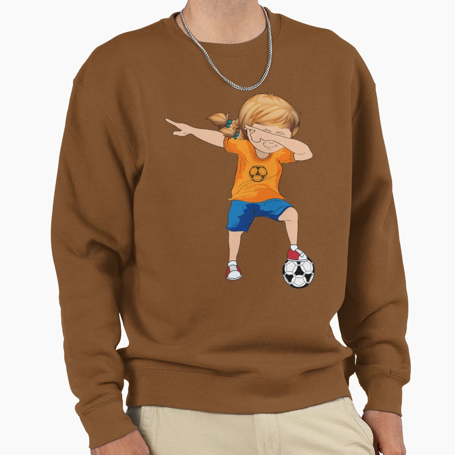Dabbing Dab Dance Soccer T-Shirt - Casual Everyday Wear Men Women - T-Shirt, Sweatshirt, Hoodie