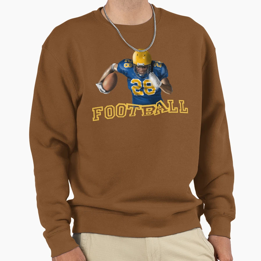 American Football Sweatshirt - Custom Art Print Men Women - T-Shirt, Sweatshirt, Hoodie