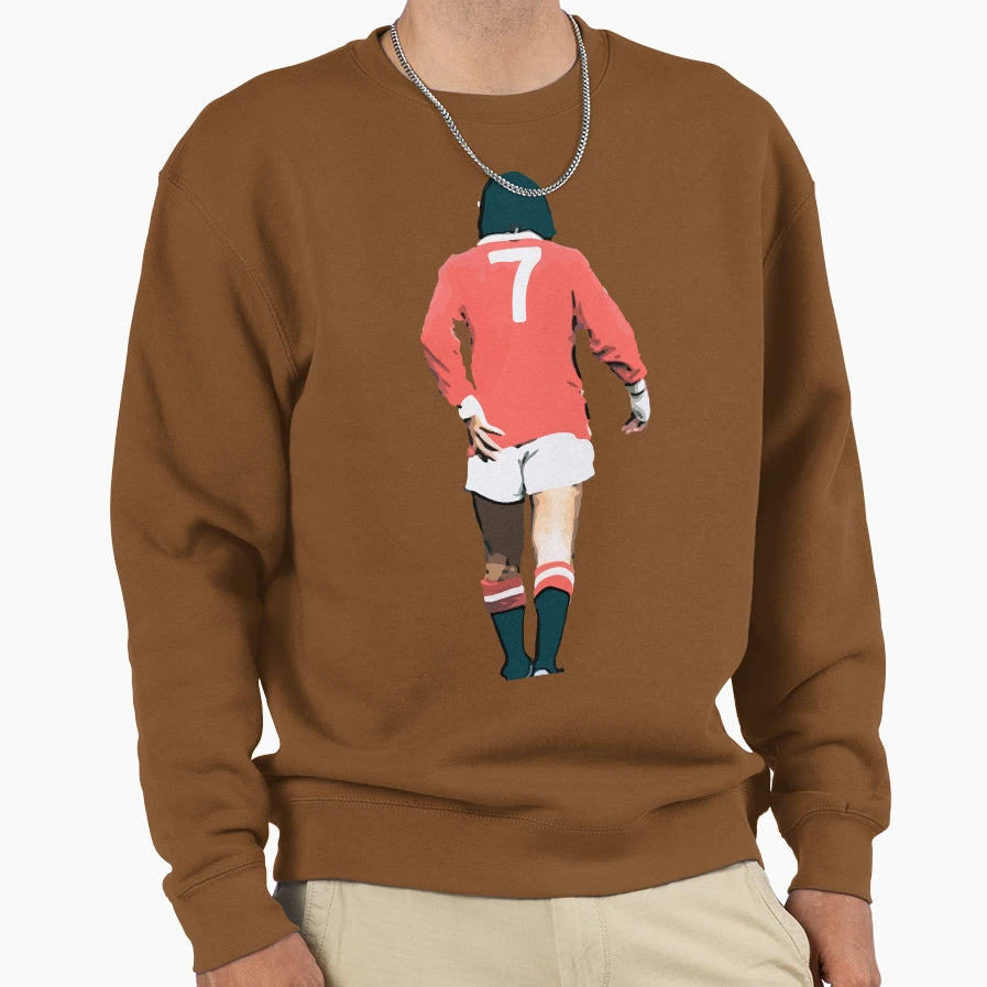 George Best Sweatshirt - Unique Graphic for Adults - T-Shirt, Sweatshirt, Hoodie