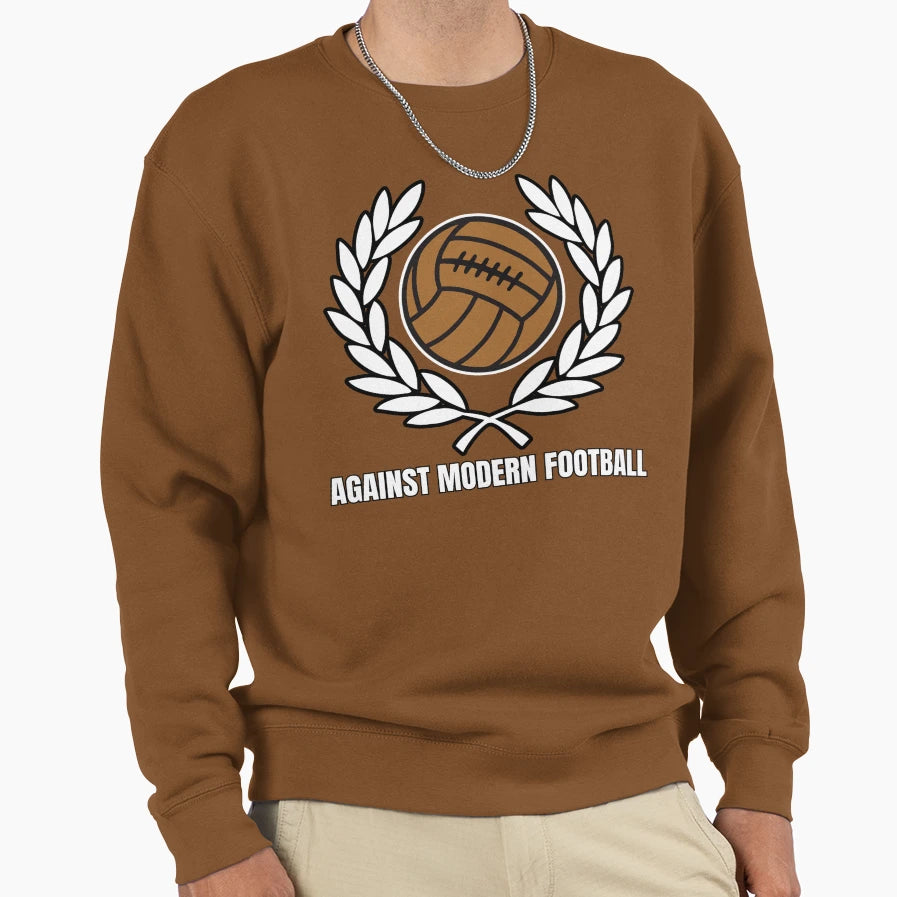 Against Modern Football 6 Sweatshirt - Trendy Graphic Unisex - T-Shirt, Sweatshirt, Hoodie