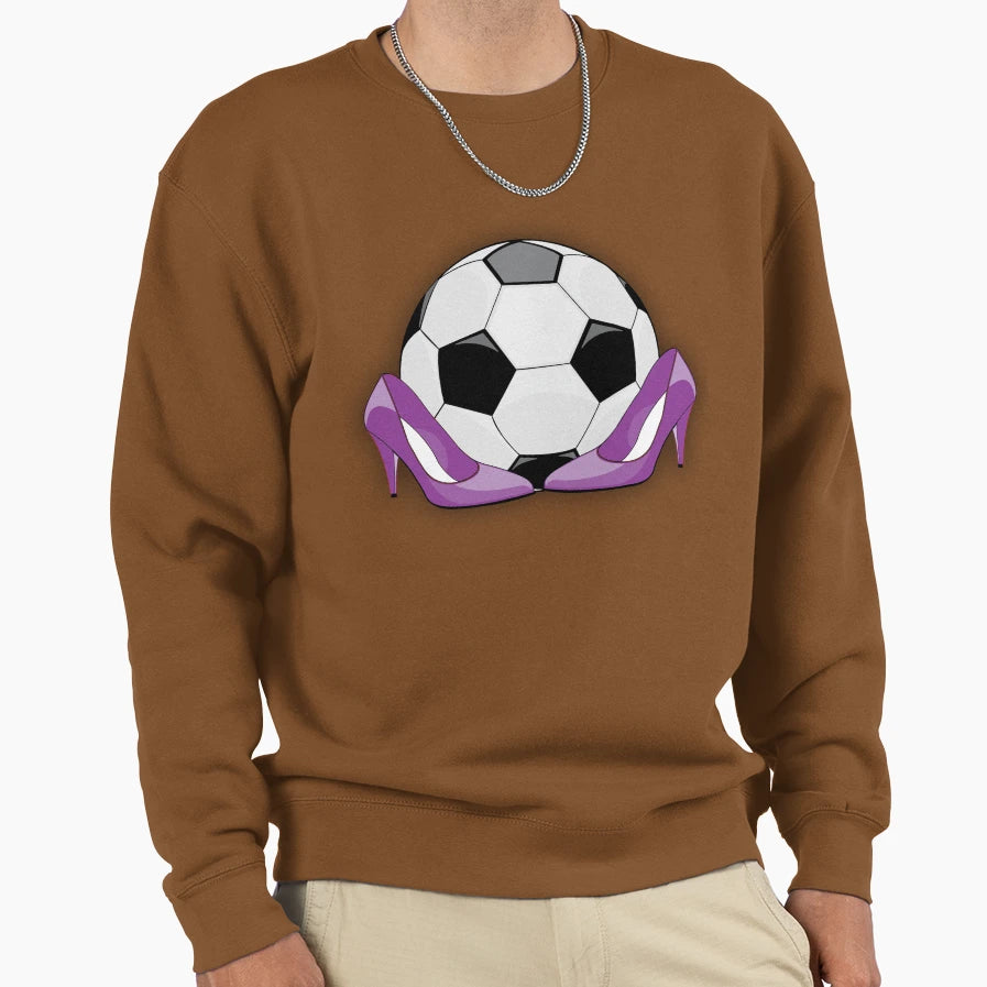 Womens Soccer Course Sweatshirt - Trendy Graphic Unisex - T-Shirt, Sweatshirt, Hoodie